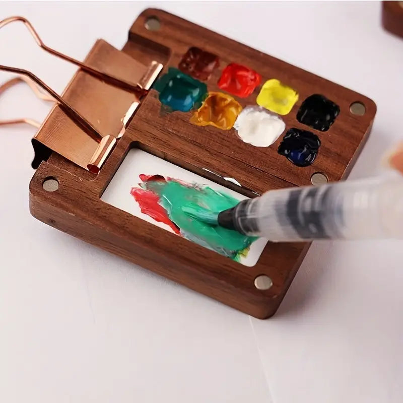 PocketArtist™ Watercolor Set – 8 Colors for Travel & Art
