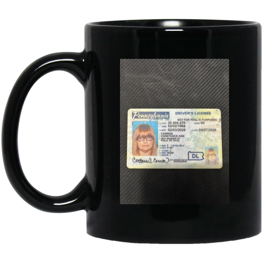 BM11OZ 11 oz. Black Mug