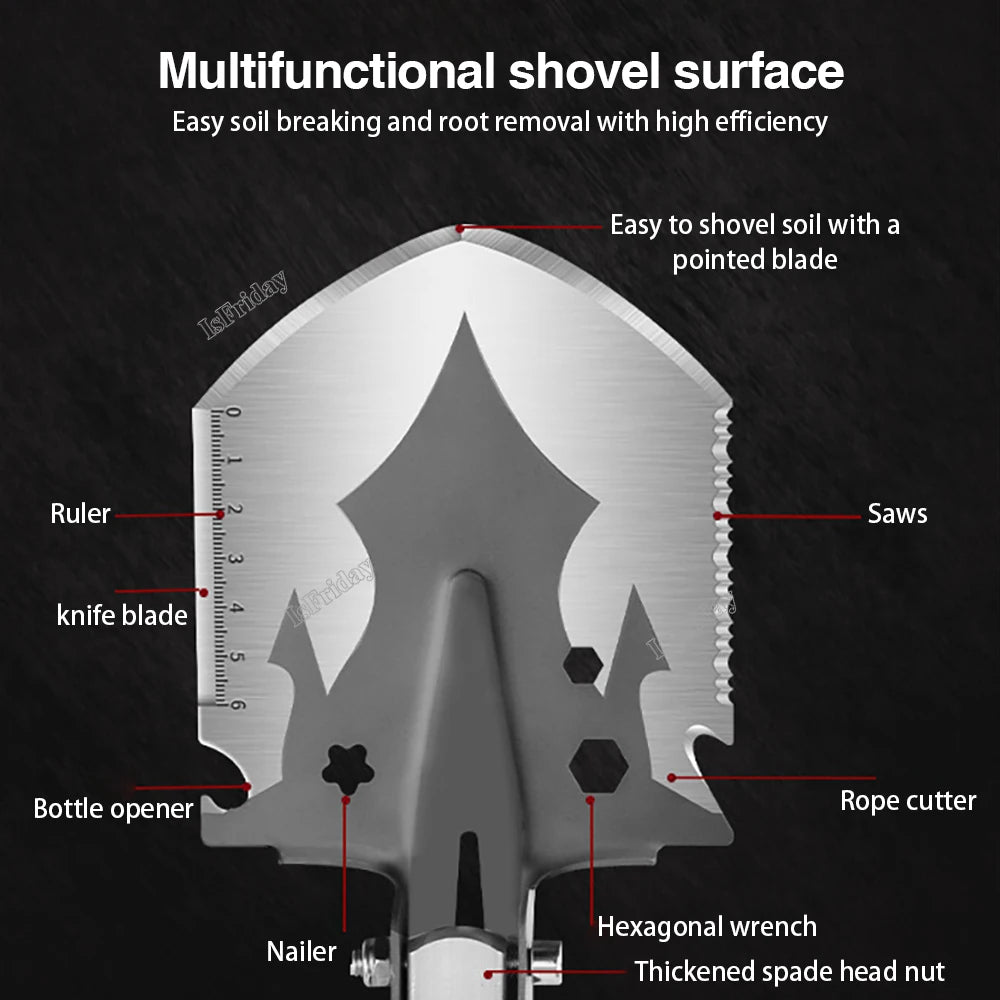 Crisis Command™ Multi-purpose Tactical Shovel