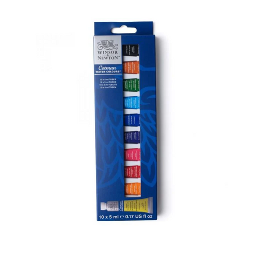 Winsor & Newton® Cotman - 10-Piece Watercolor Set