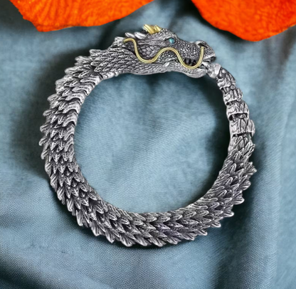 DRAGON BRACELET - STERLING SILVER