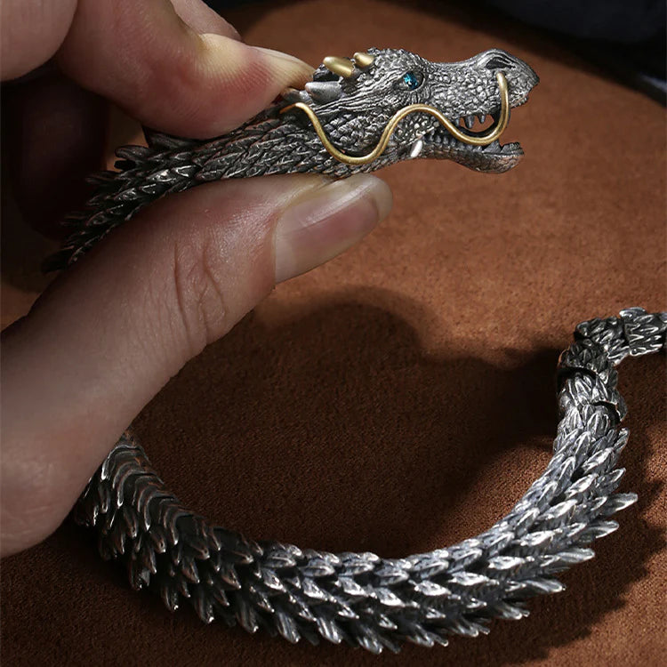 DRAGON BRACELET - STERLING SILVER