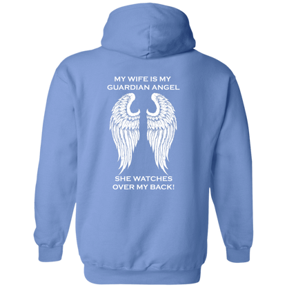 Wife Guardian Angel Hoodie - Custom