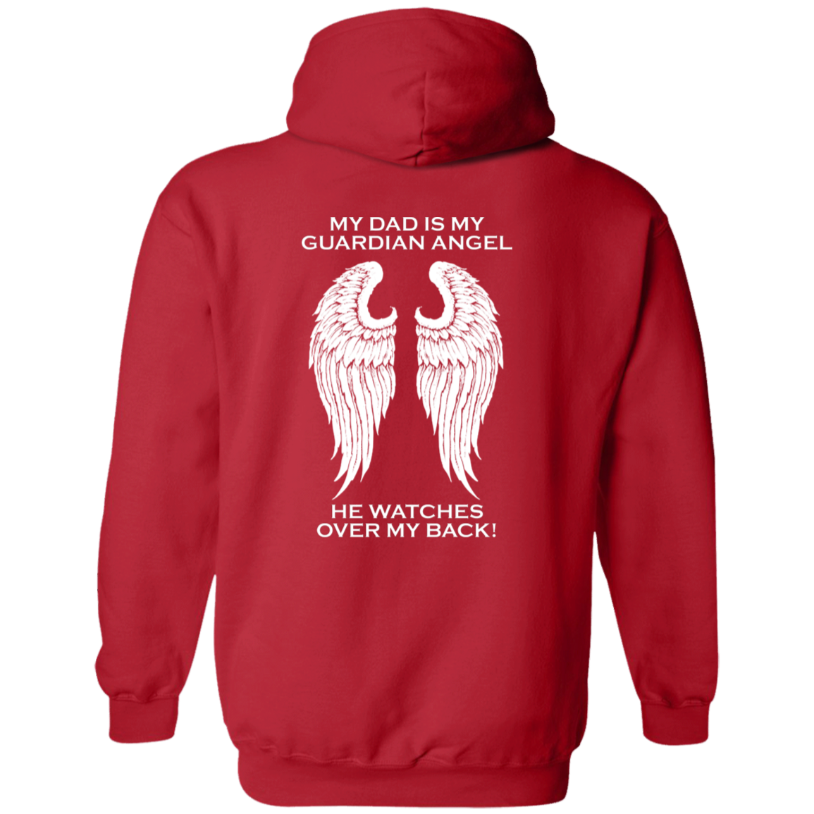 My dad is my guardian angel hoodie best sale