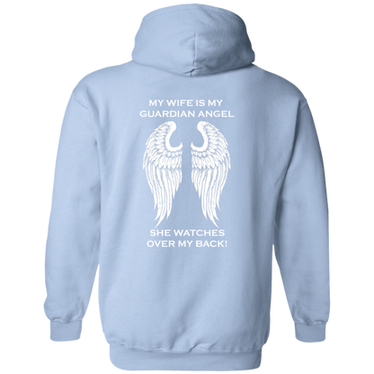 Wife Guardian Angel Hoodie - Custom