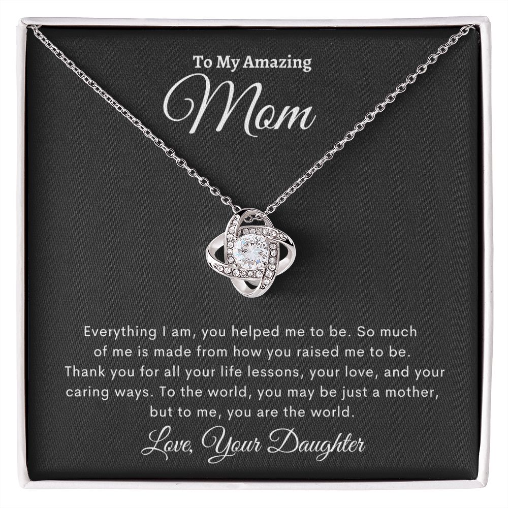 To My Amazing Mom Necklace, Mom Gift, Mothers Day, Mom Gift From Daughter