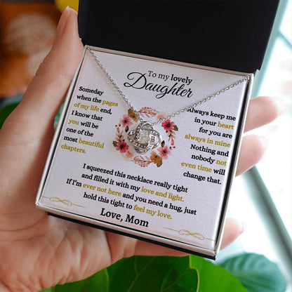[ Almost Sold Out ] Daughter | Pages Of My Life | Love Knot Necklace