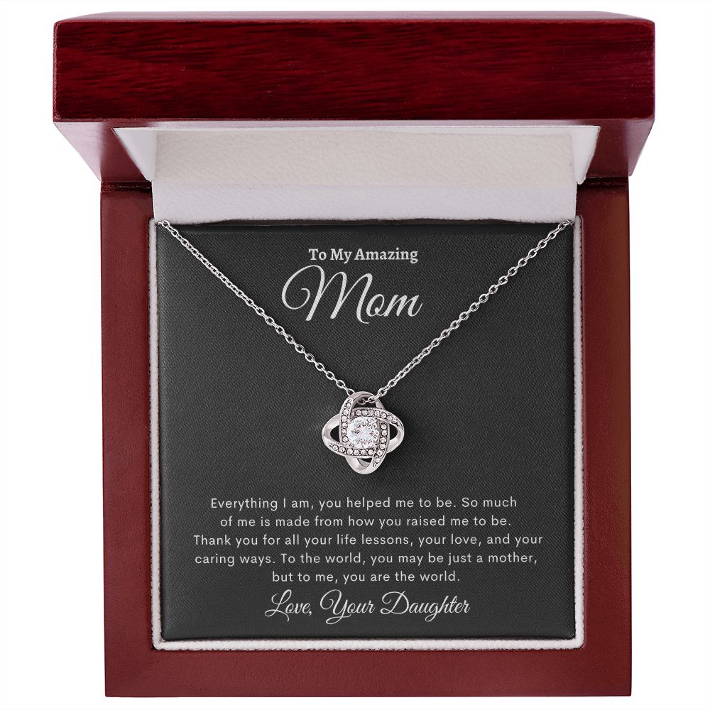 To My Amazing Mom Necklace, Mom Gift, Mothers Day, Mom Gift From Daughter